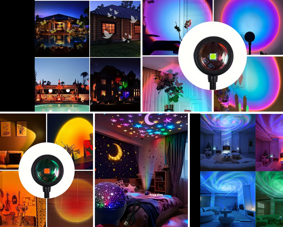 Galaxy, Sunset or Rainbow? How to Choose a Projector Lamp