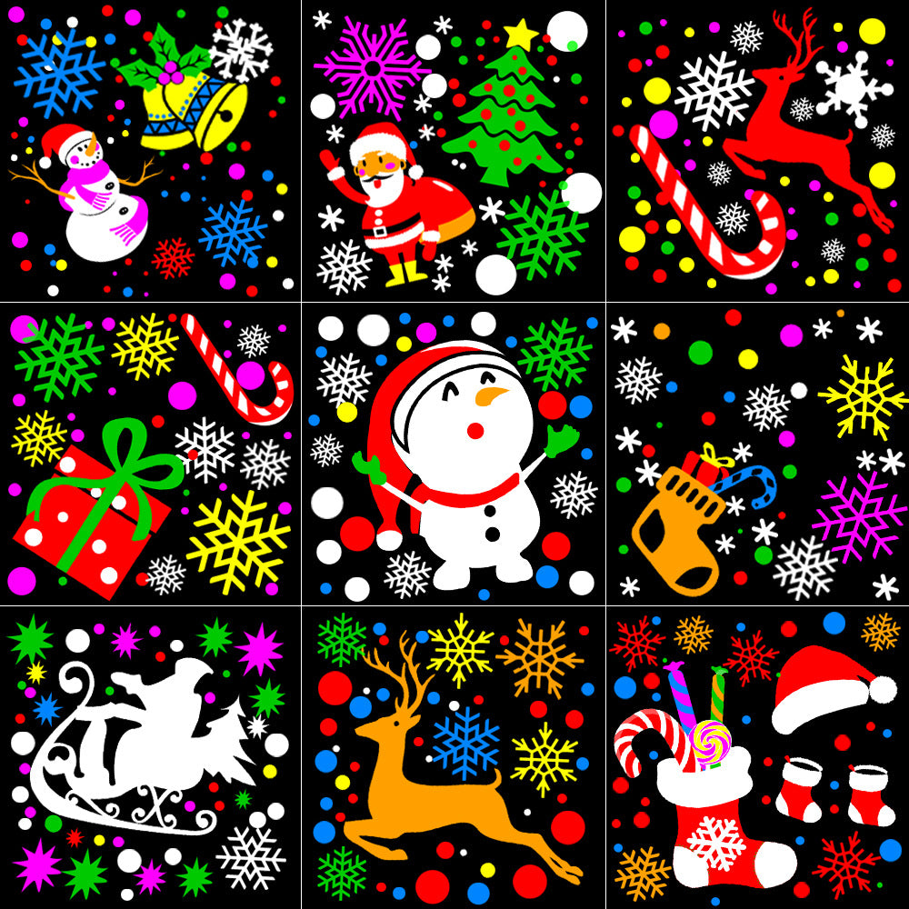 USB Christmas projector light with 16 patterns – for walls and ceilings