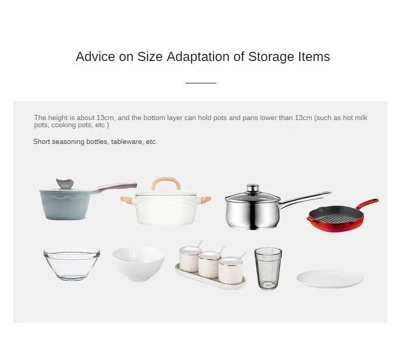 Countertop spice shelf – for spices and jars