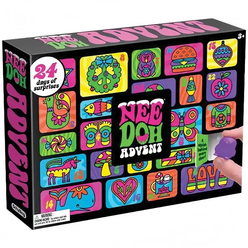 Christmas advent calendar with tactile surprises – as a daily December treat
