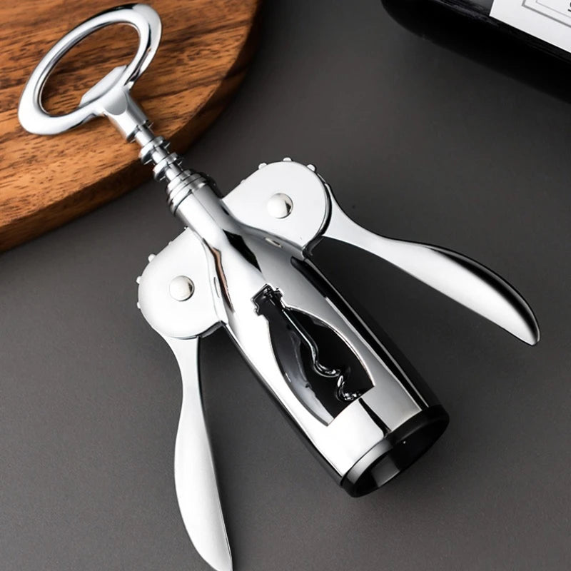 Classic wine bottle corkscrew