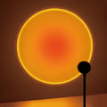 Mini USB sunset projection lamp with flexible neck