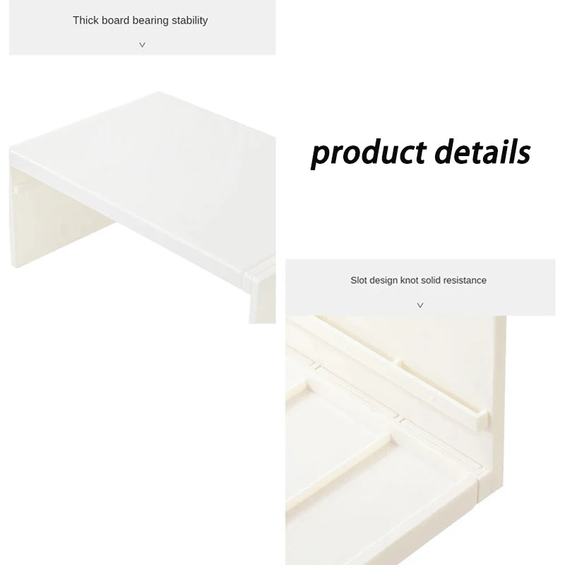 Countertop spice shelf – in gray or white
