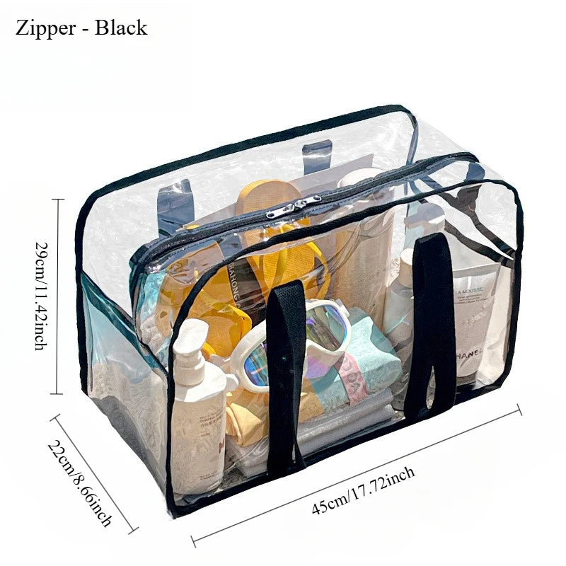 See-through PVC organizer bag