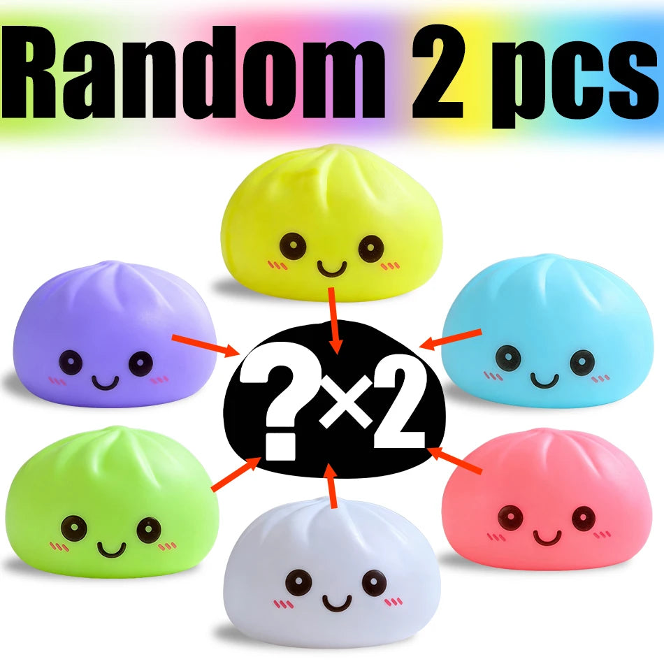 Dumpling LED night lights, 2-pack in random designs