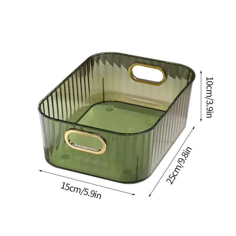 Nordic acrylic storage box with handles