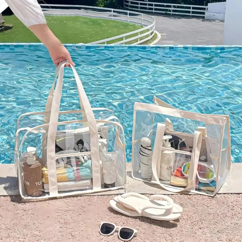 See-through PVC organizer bag