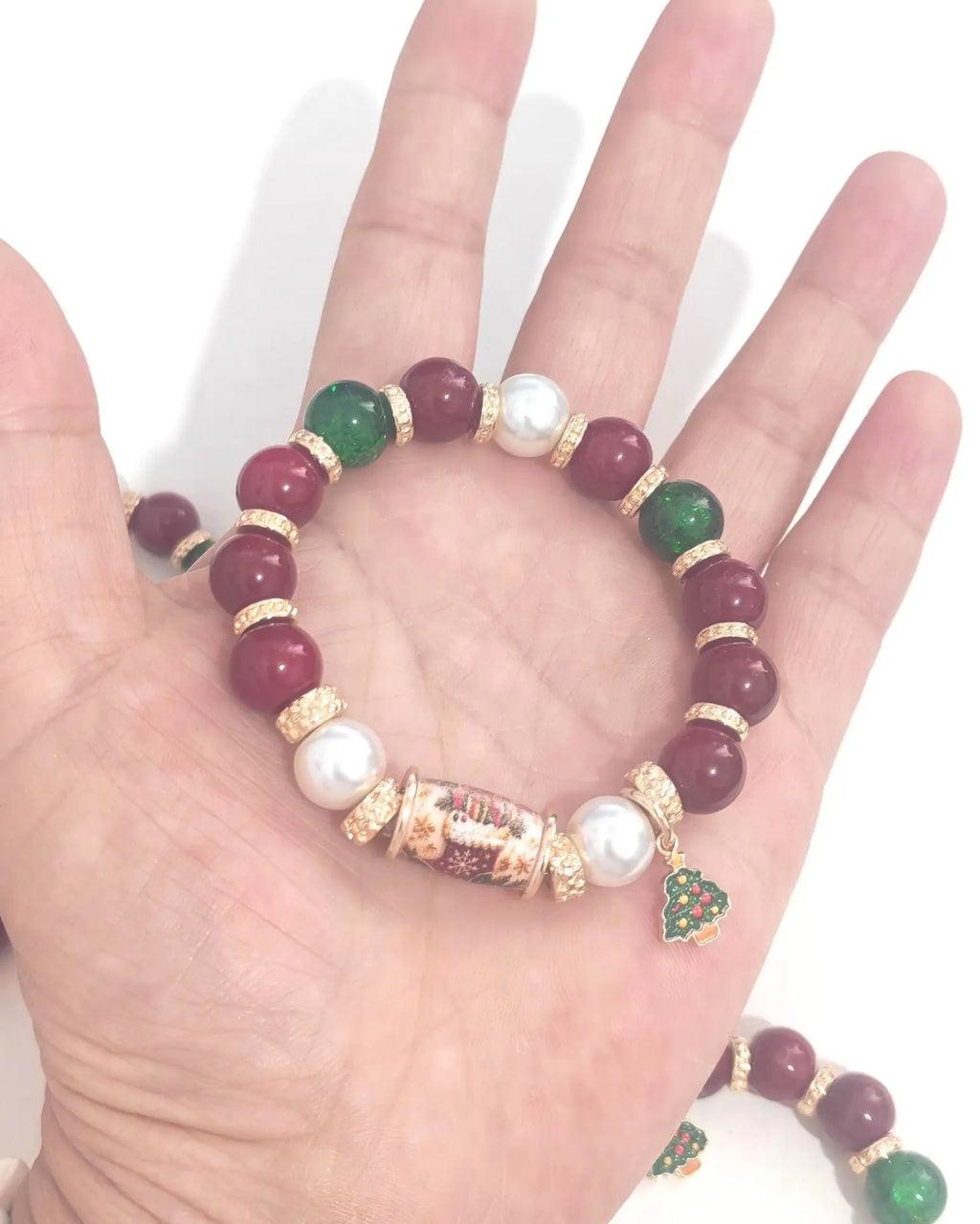 Holiday charm bracelet – for gift exchanges