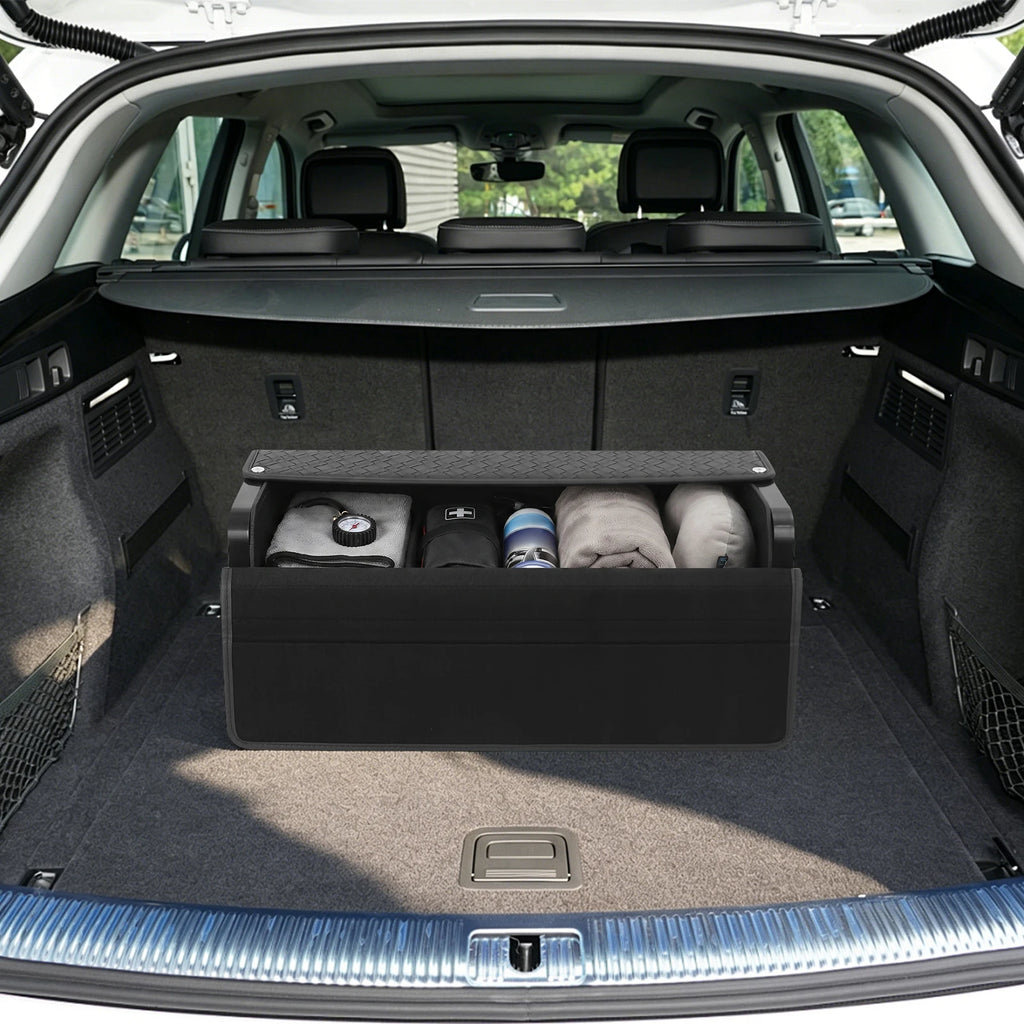 Car trunk storage box