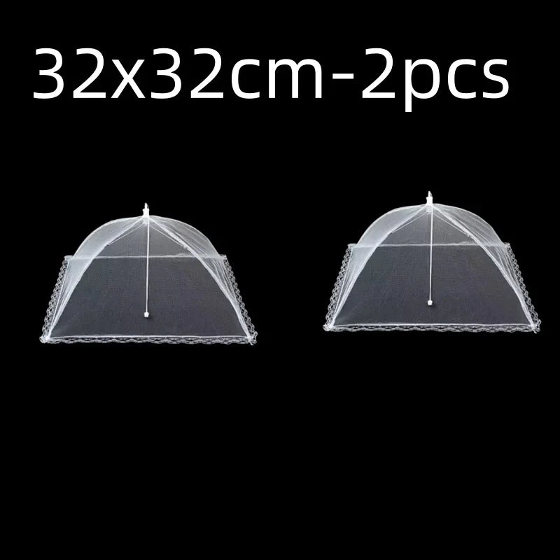 Foldable kitchen food cover mesh fly tent