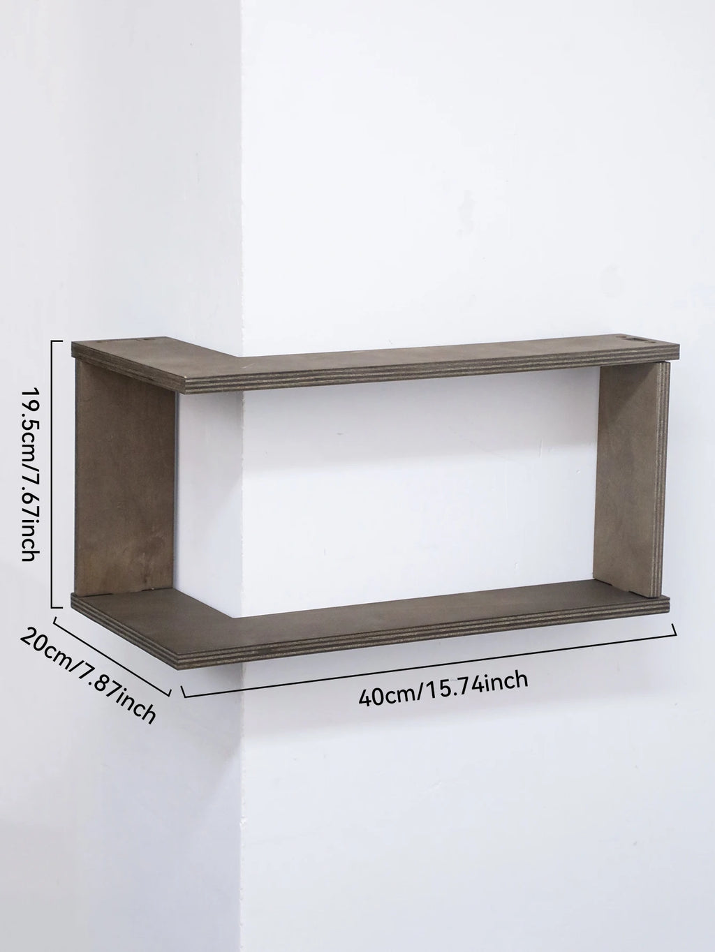 Floating wall shelves for plants and decor