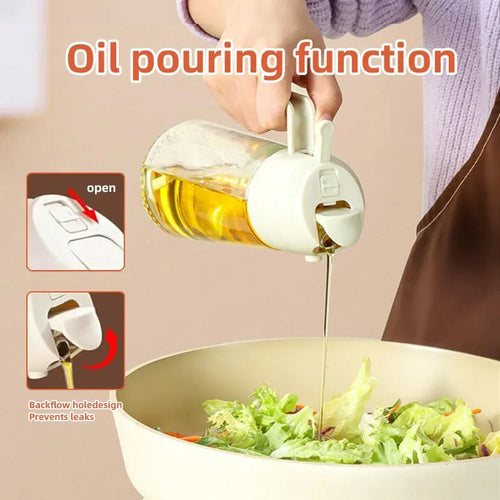 Oil spray bottle for kitchen and BBQ