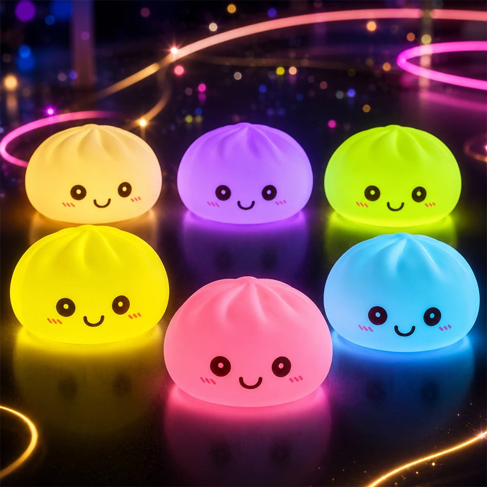 Glowing dumpling desktop ornament – for a desk or shelf