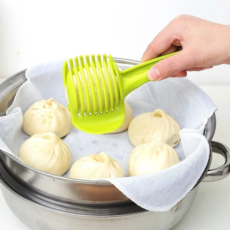 Tomato and lemon slicing guide