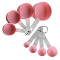 Nesting measuring cups and spoons for baking