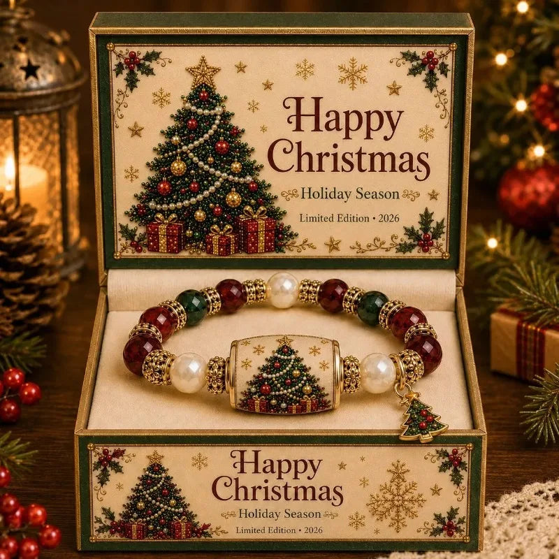 Holiday charm bracelet