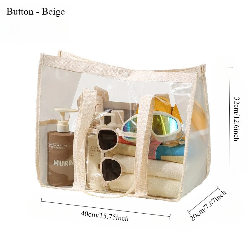 Clear PVC Storage Bag | All Your Smart Finds