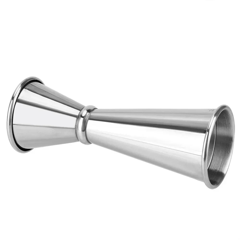 2PCS 30/60ml Cocktail Wine Shaker Measure Cup Stainless Steel Double Shot Drink Spirit Measure Jigger Kitchen Supplies gadget