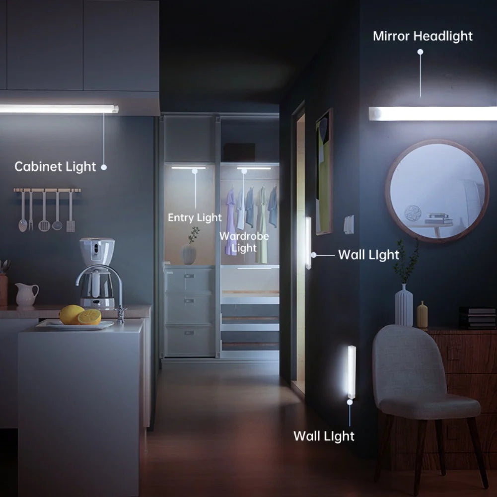 Wireless LED under-cabinet light – no wiring needed