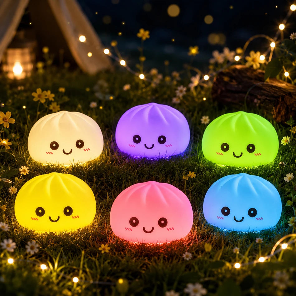 Glowing dumpling desktop ornament