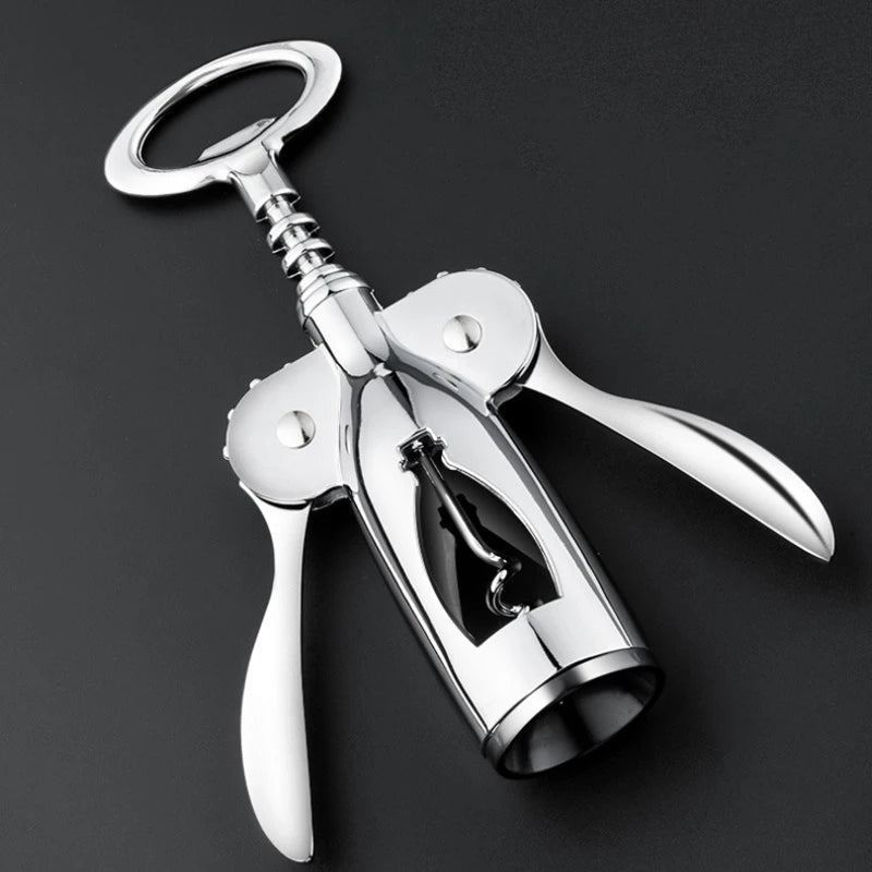 Hand-held cork remover