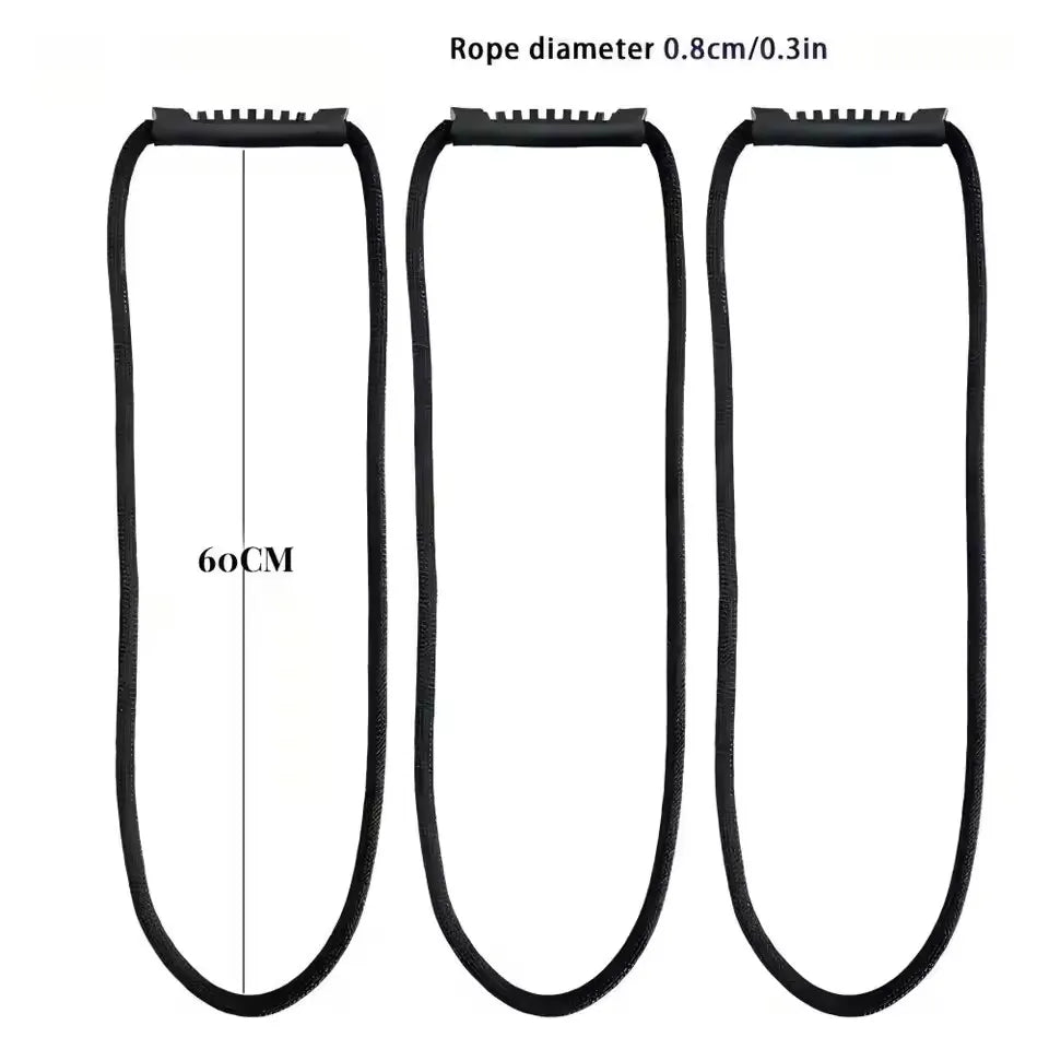 Storage Strap Heavy-Duty Hook and Loop Cord Carrying Strap, Hanger, and Organizer with Handle for Pool Hoses Garden Hoses Cables
