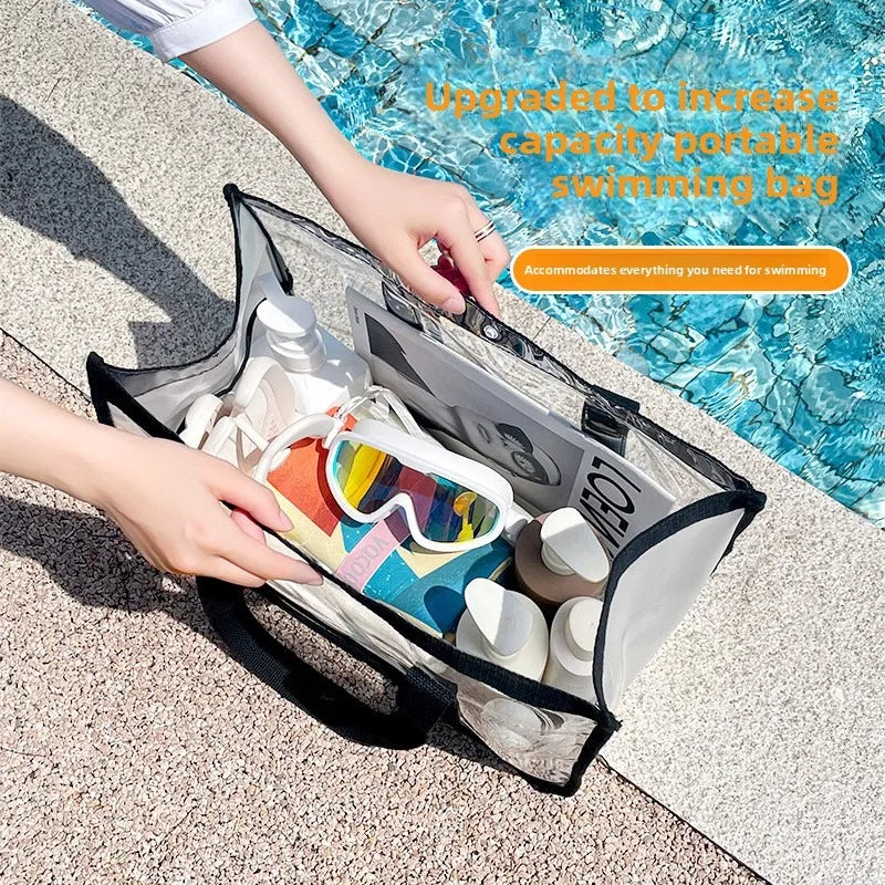 See-through PVC organizer bag