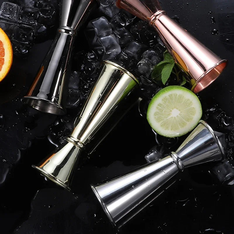 Stainless steel cocktail jigger shot measure