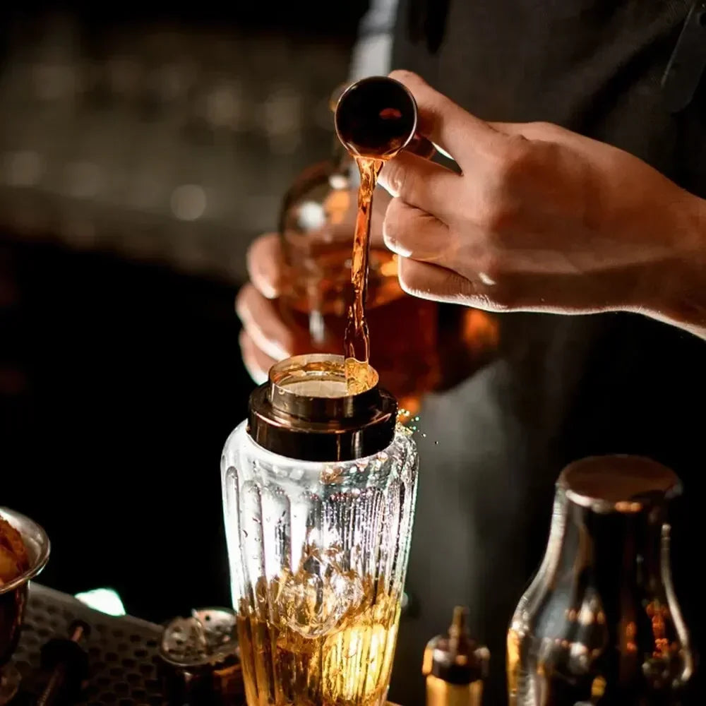 Stainless steel cocktail jigger shot measure