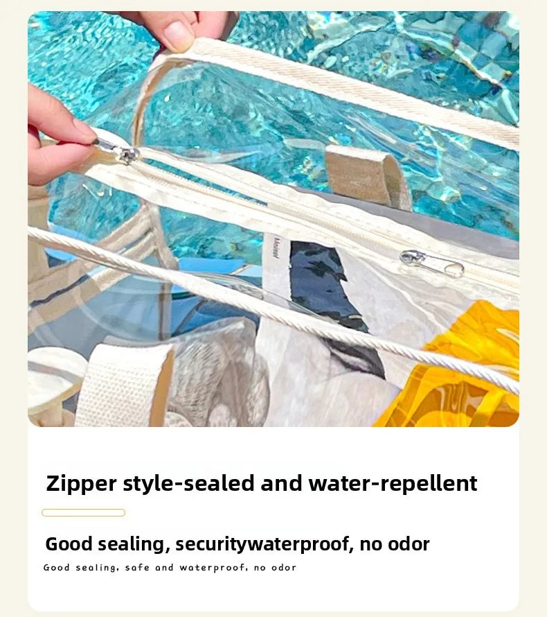 See-through PVC organizer bag