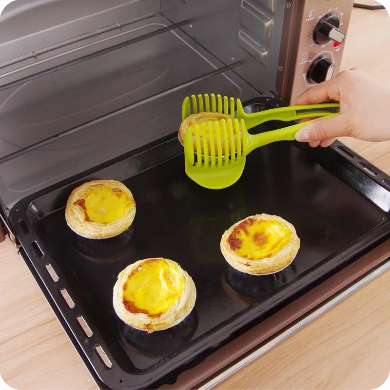 Handheld produce slicing holder