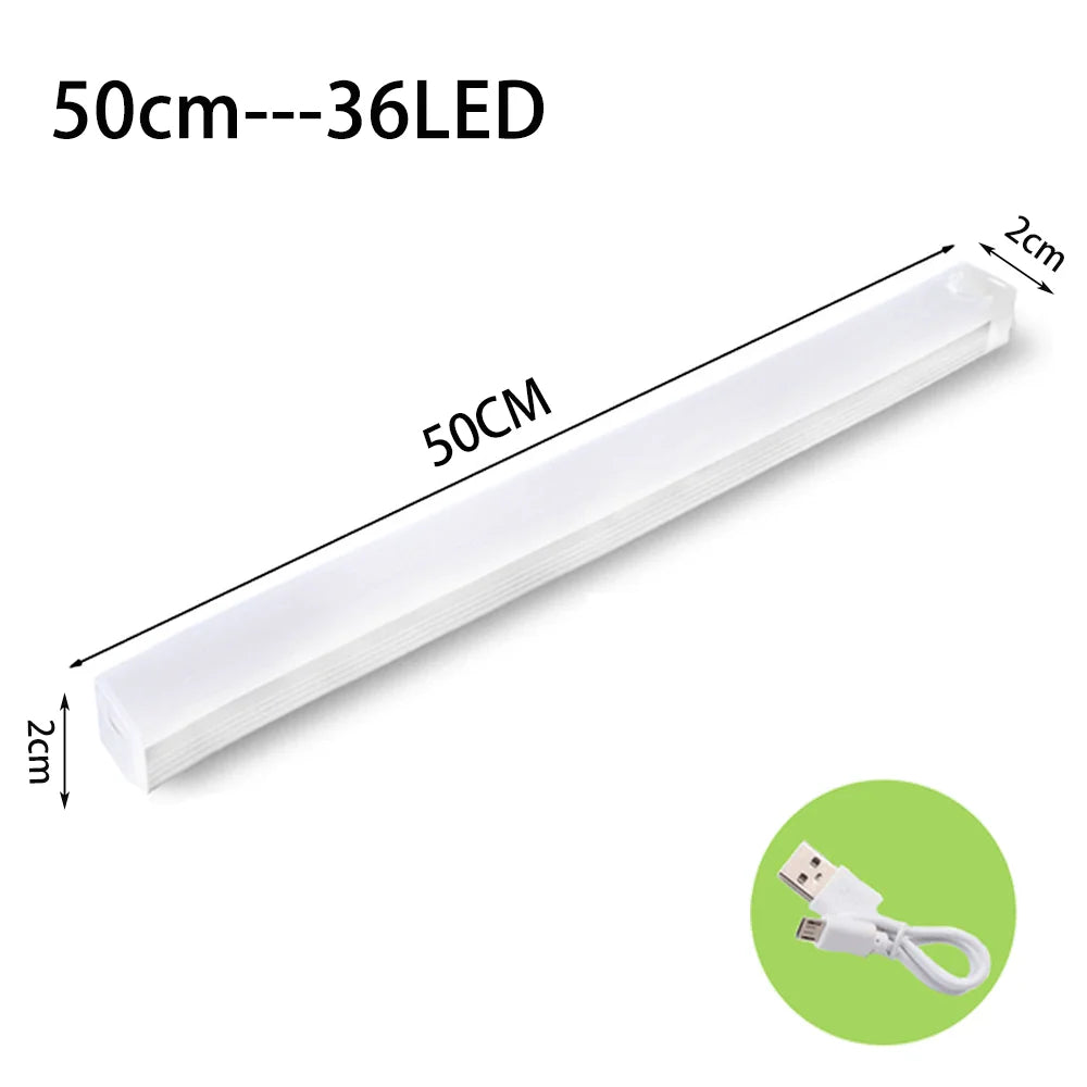 50 cm USB-C rechargeable LED motion sensor cabinet light