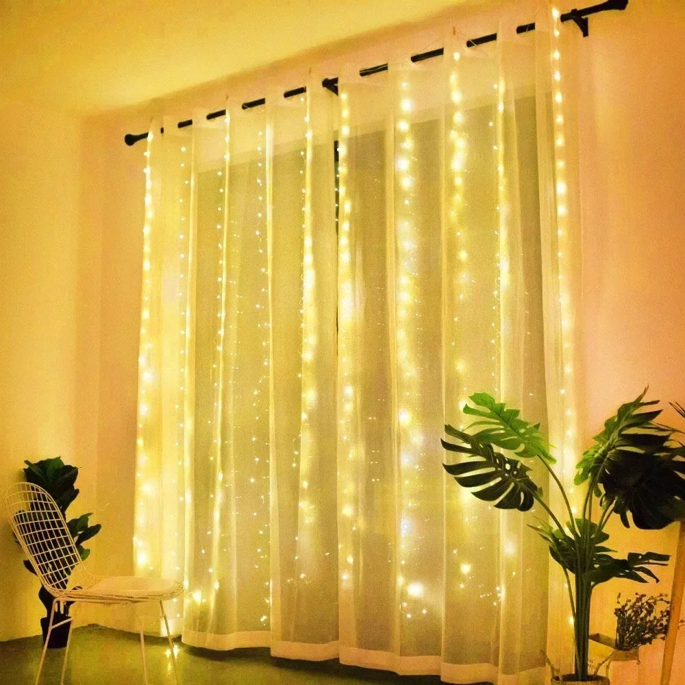 USB LED curtain lights – for party and photo backdrops