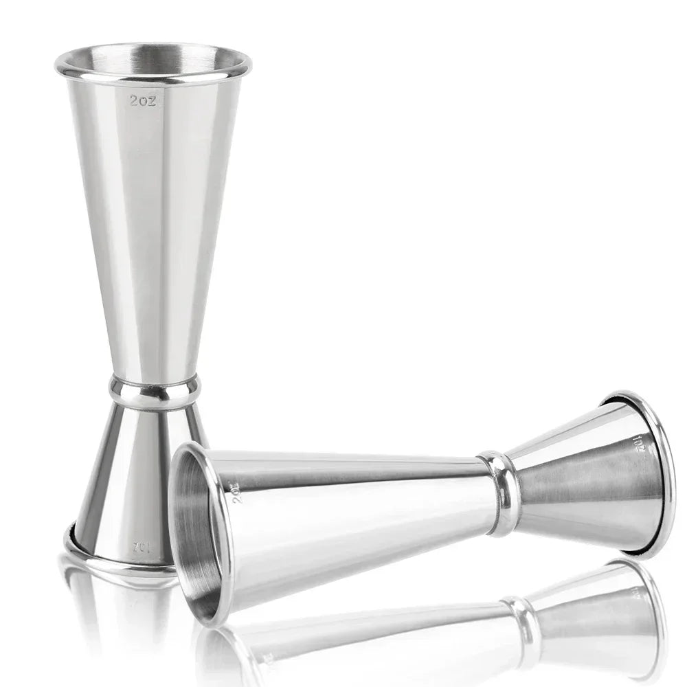 Stainless steel cocktail jigger shot measure