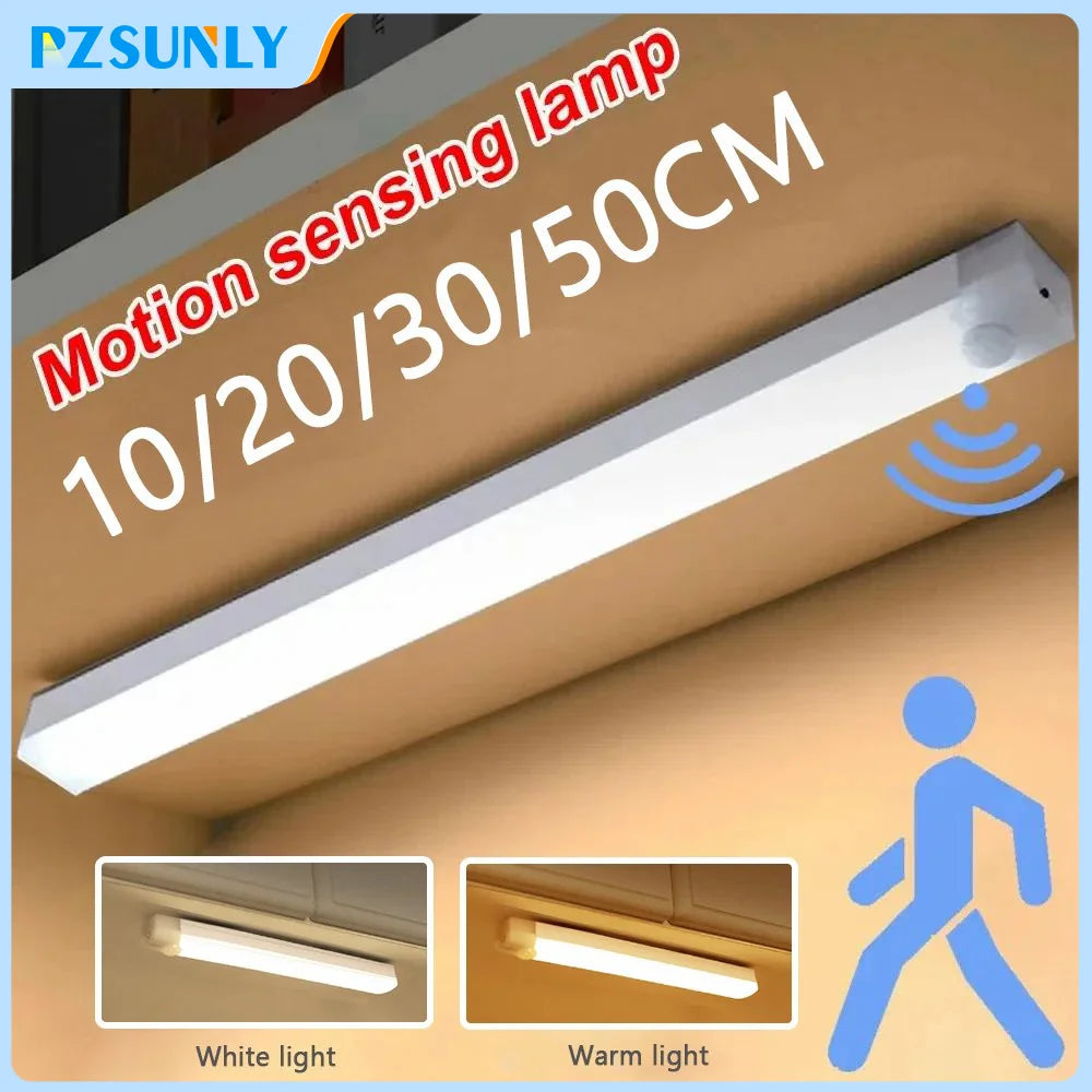 USB-C rechargeable LED motion sensor cabinet light