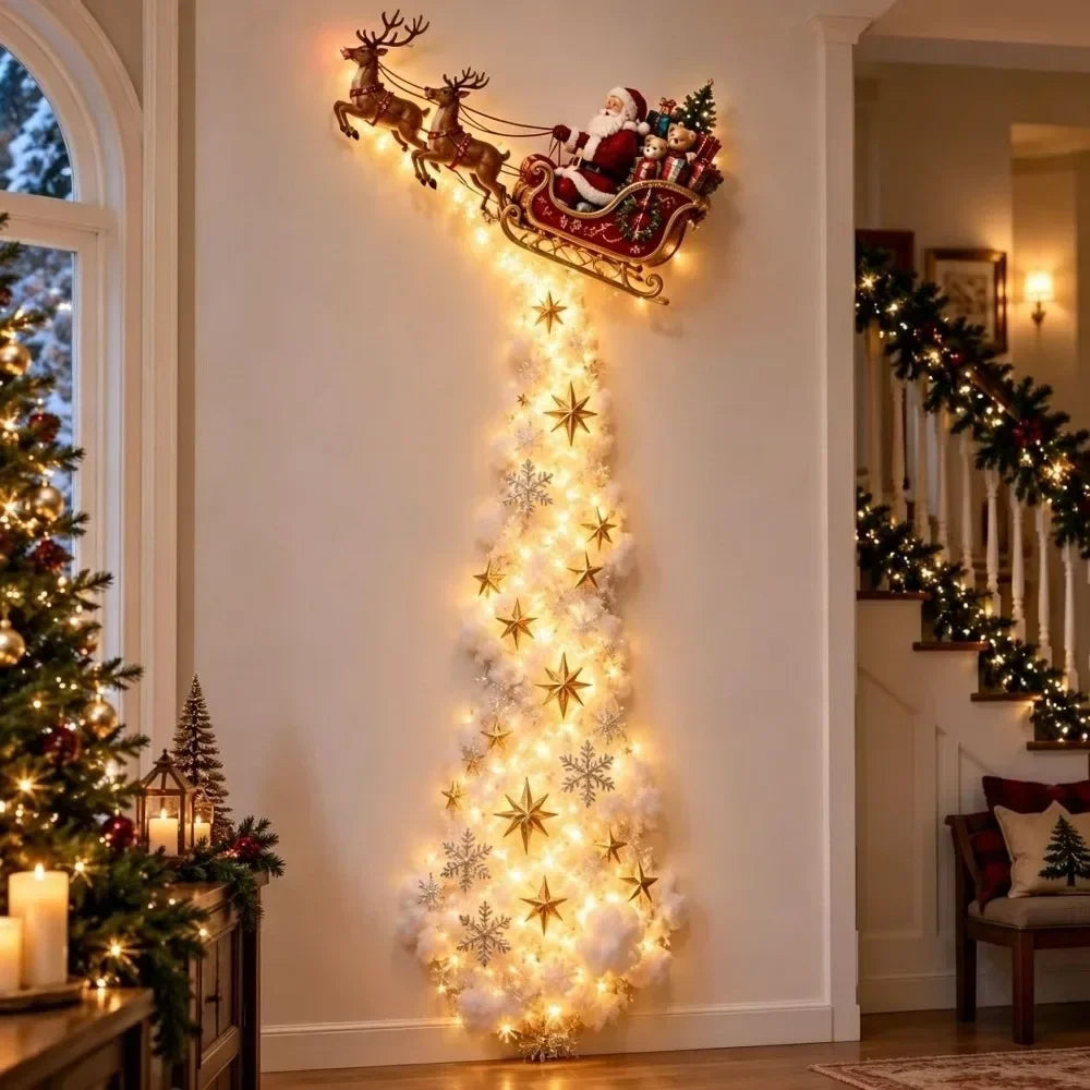 Santa Claus design – DIY Christmas Magic Trail LED wall light kit