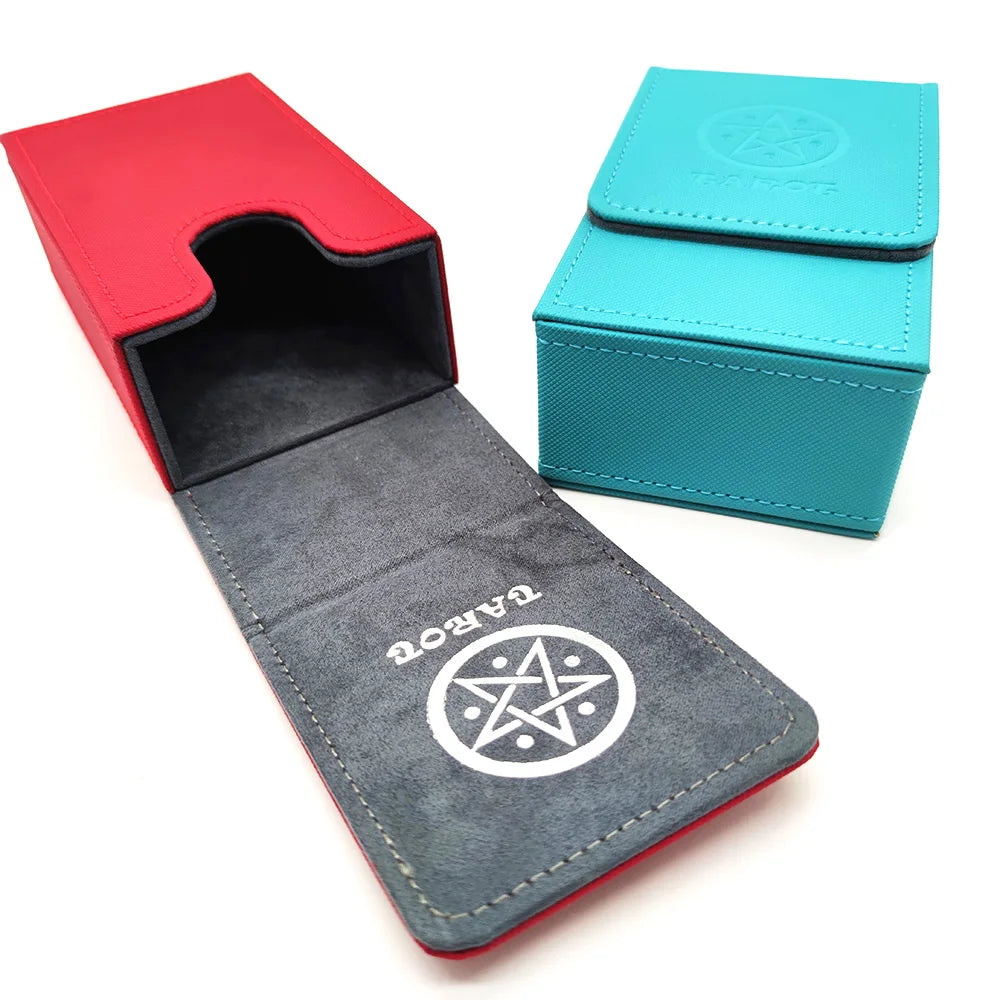 PU leather card storage box – for tarot decks