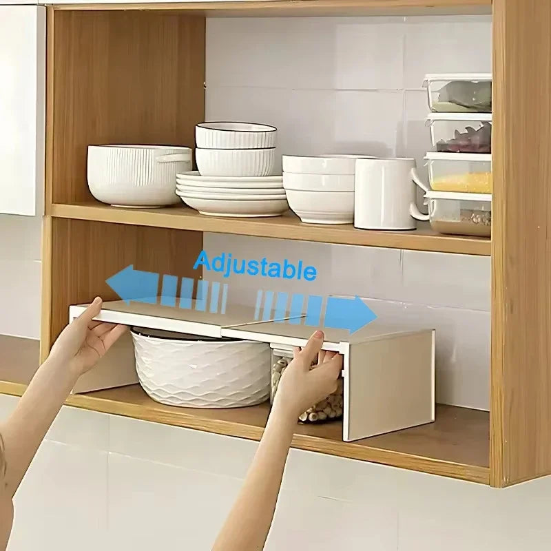 Cabinet organizer shelf