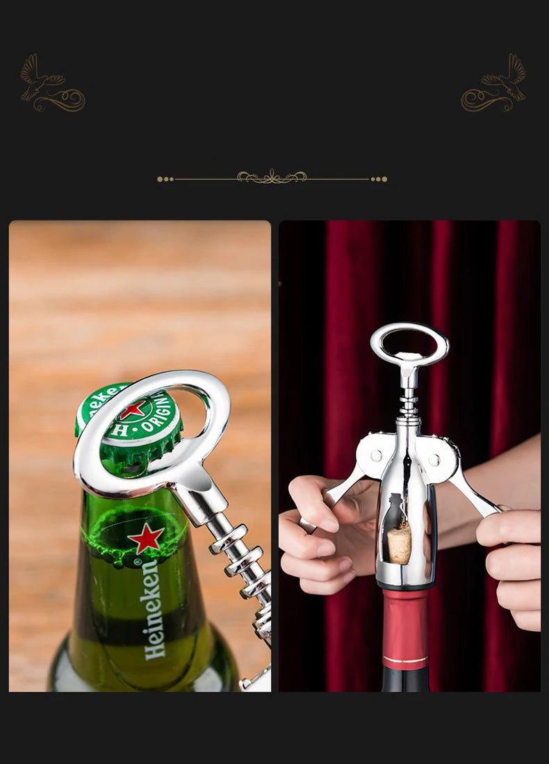 Classic wine bottle corkscrew – for picnics and parties